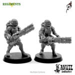 Picture of Burning Rose - Heavy Gunners (2 miniatures)