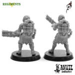 Picture of Burning Rose - Heavy Gunners (2 miniatures)