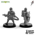 Picture of Burning Rose - Heavy Gunners (2 miniatures)