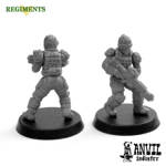 Picture of Female Unity Council Spectre Operatives (5 Miniatures)