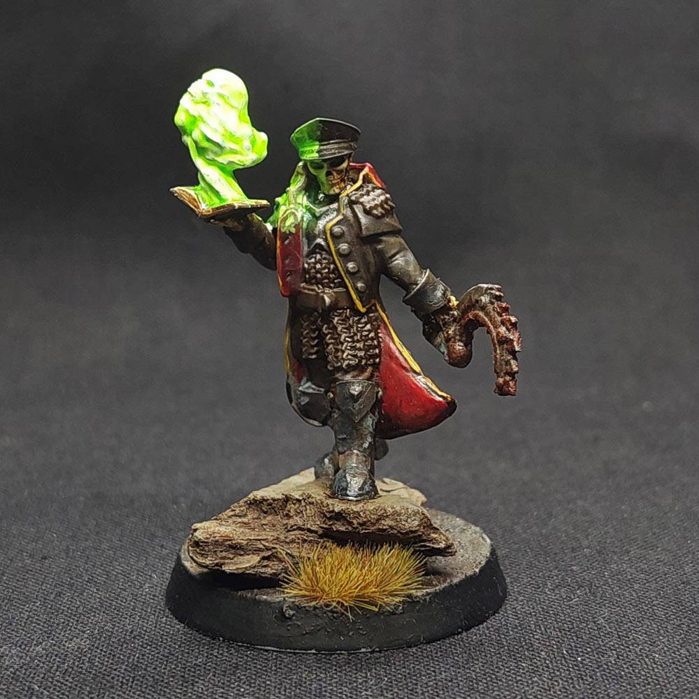Painting Miniatures with Glow Effect