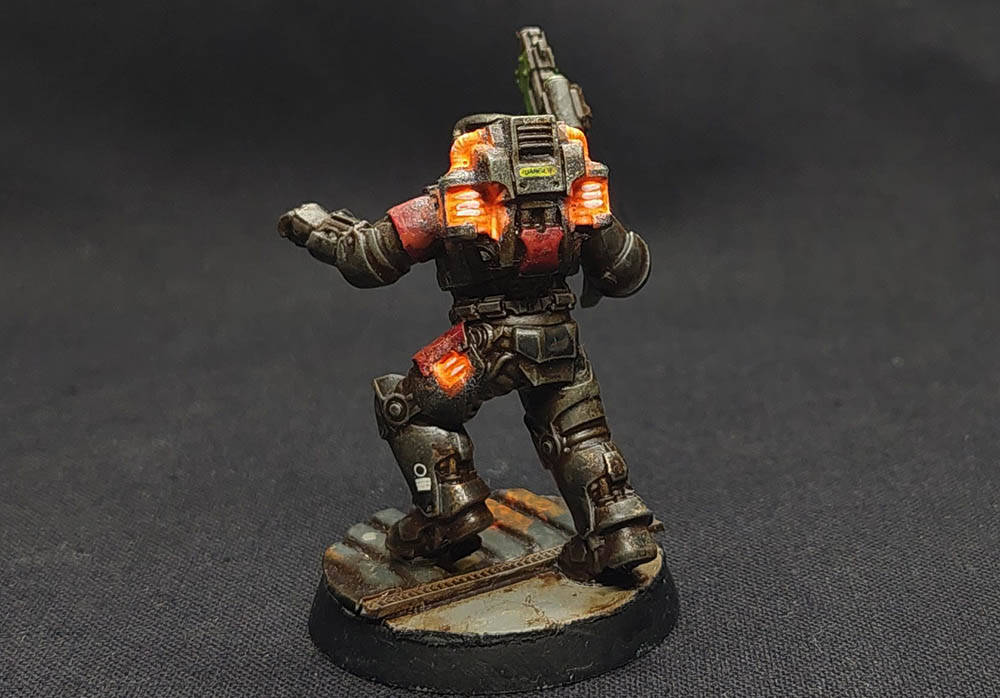Painting Miniature Glow Effects