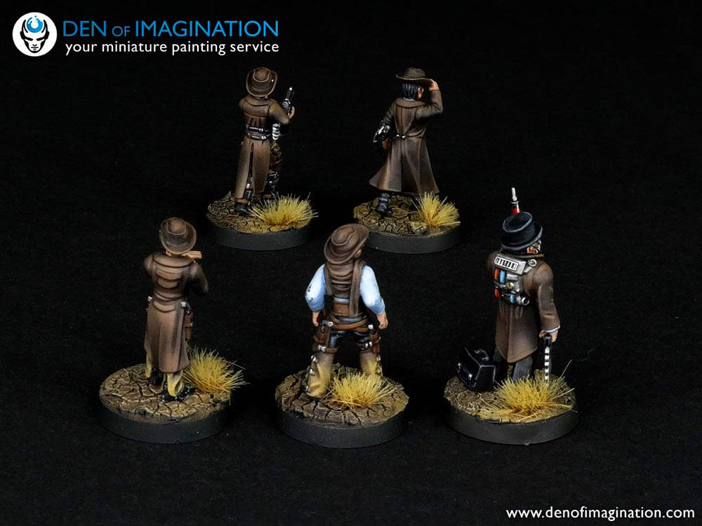 Space Western Painted Miniatures