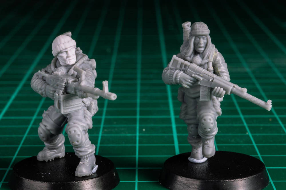 Zona Alfa Stalkers Medic and Machine Gunner